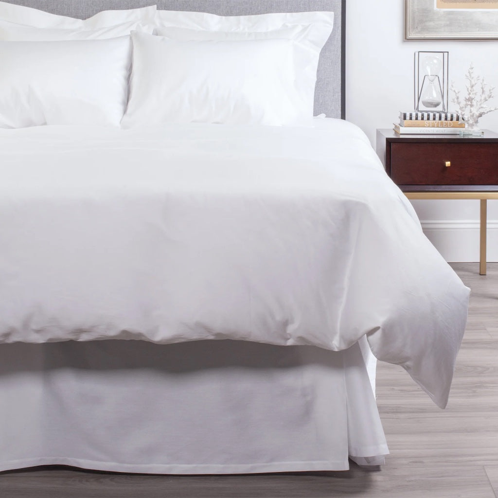 An image of Scandia Alesandra Percale Duvet Cover
