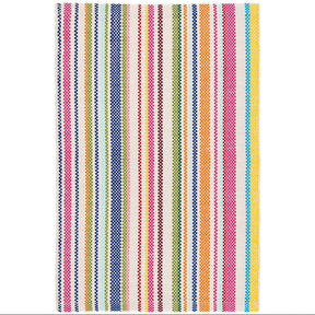 Dash and Albert Summer Stripe Handwoven Indoor Outdoor Rug