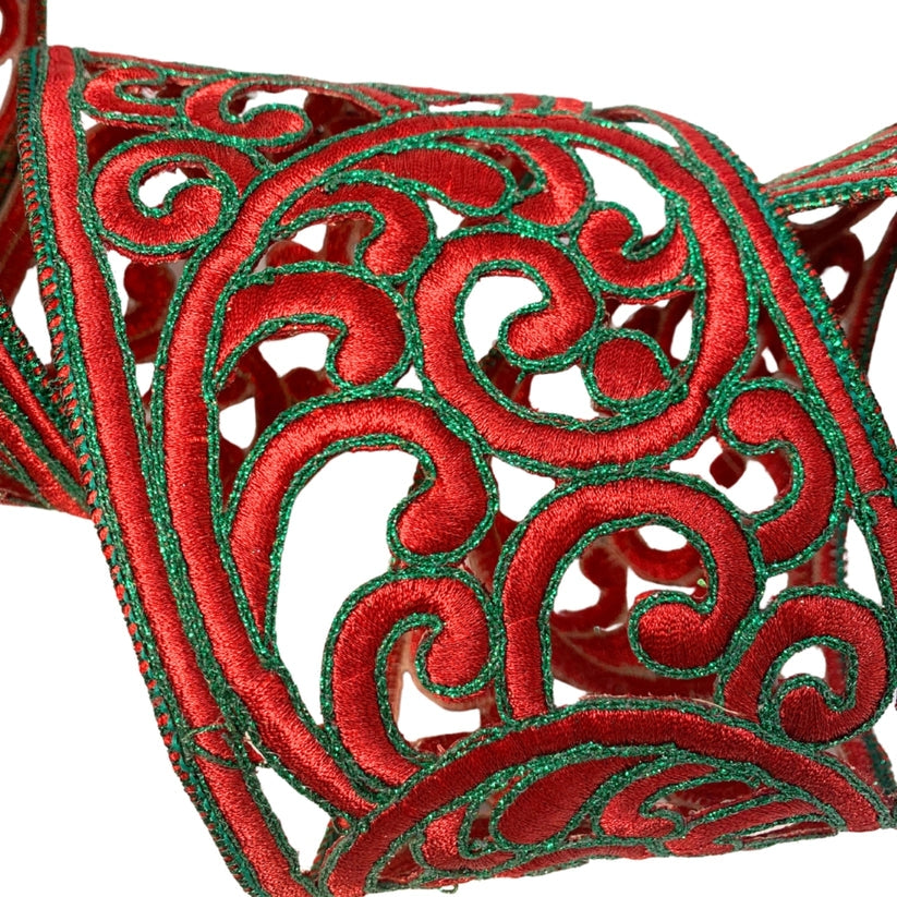 An image of David Christophe Ribbon Emerald-Red