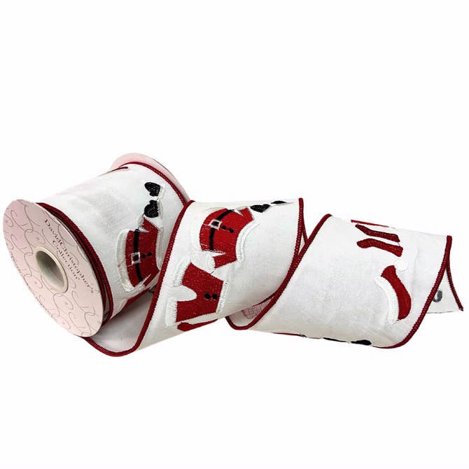 David Christopher Santa's Suit Laundry Embroidered Ribbon