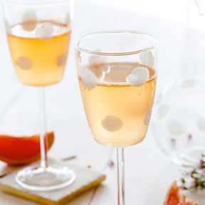 Vietri Drop Wine Glass