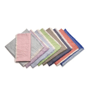 Deborah Rhodes Washed Fringe Napkin - Set of 4