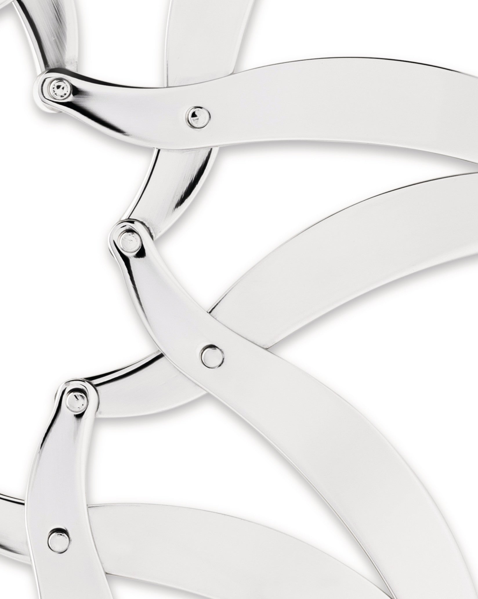 An image of Alessi D'Urbino-Lomassi Augh! Stainless Steel Expandable Trivet