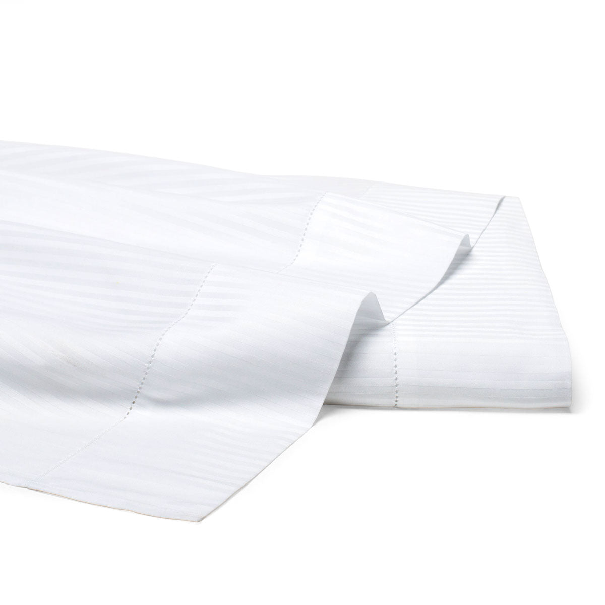 An image of Scandia Home Savoia Sateen Flat Sheet