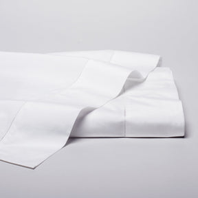 Scandia Alesandra Percale Flat Sheet