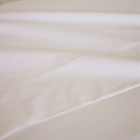 Scandia Alesandra Percale Flat Sheet