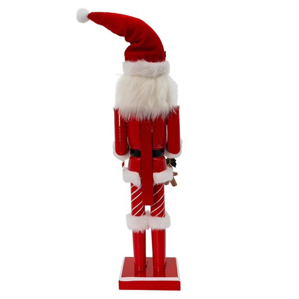 An image of Kurt Adler Wooden Santa Claus Nutcracker