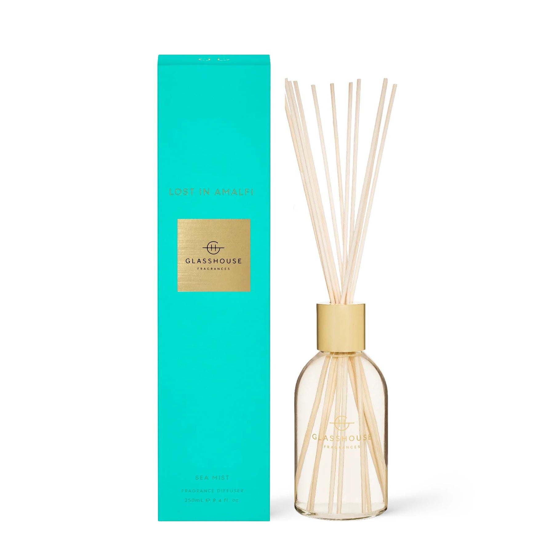 An image of Glasshouse Lost in Amalfi Diffuser 8.4 fl oz