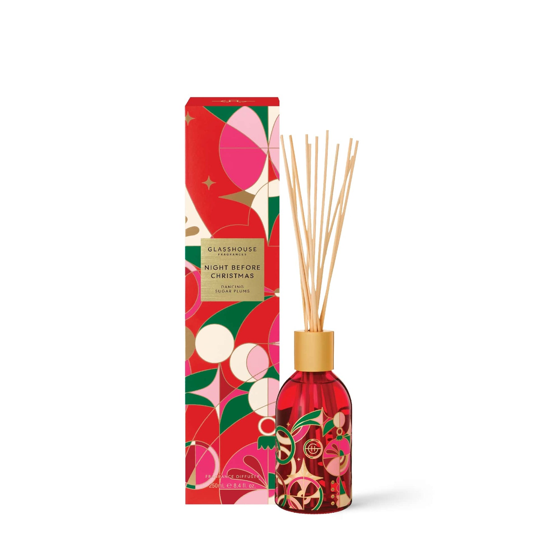 An image of Glasshouse Night Before Christmas Diffuser 8.4 fl oz