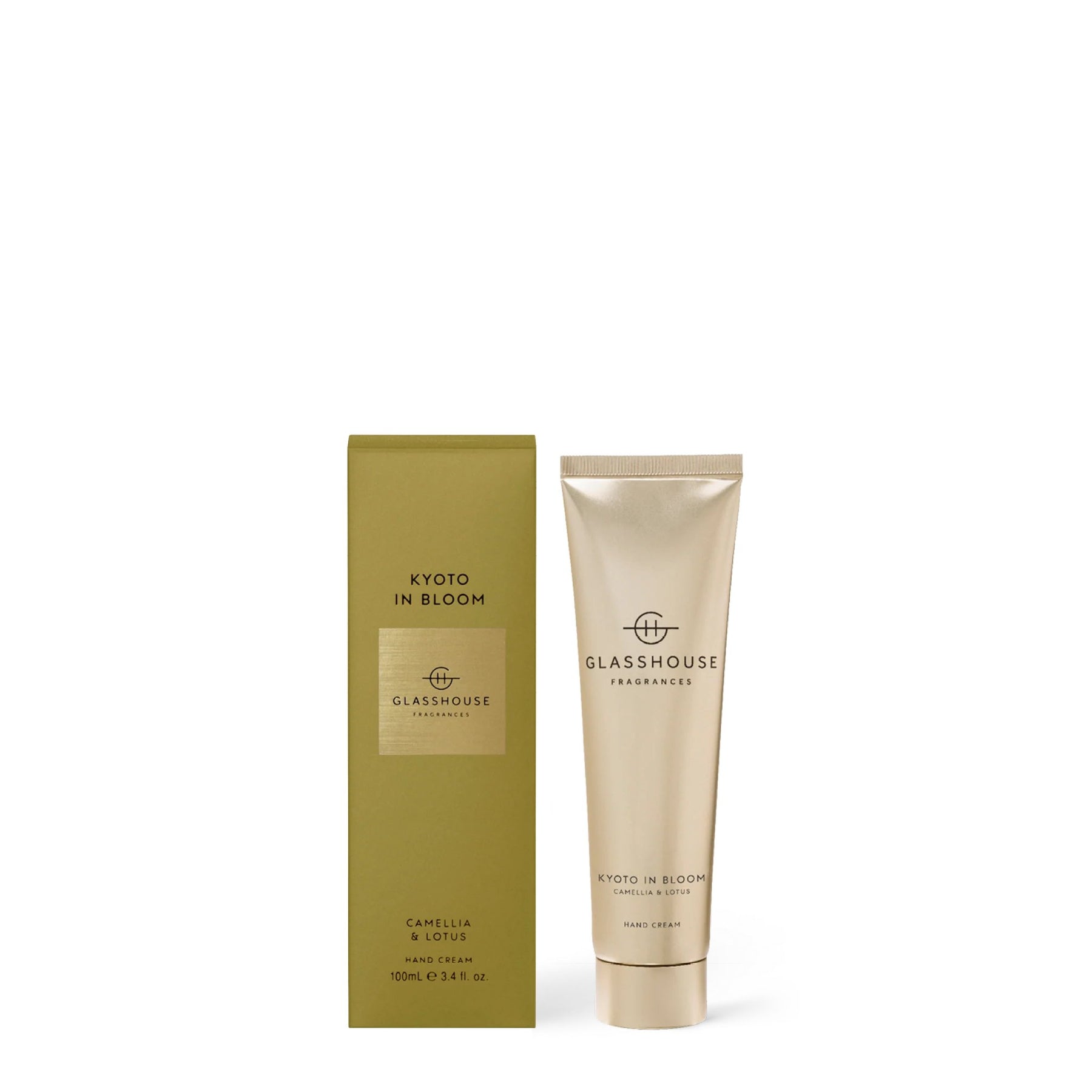 An image of Glasshouse Kyoto in Bloom Hand Cream 3.4 fl oz