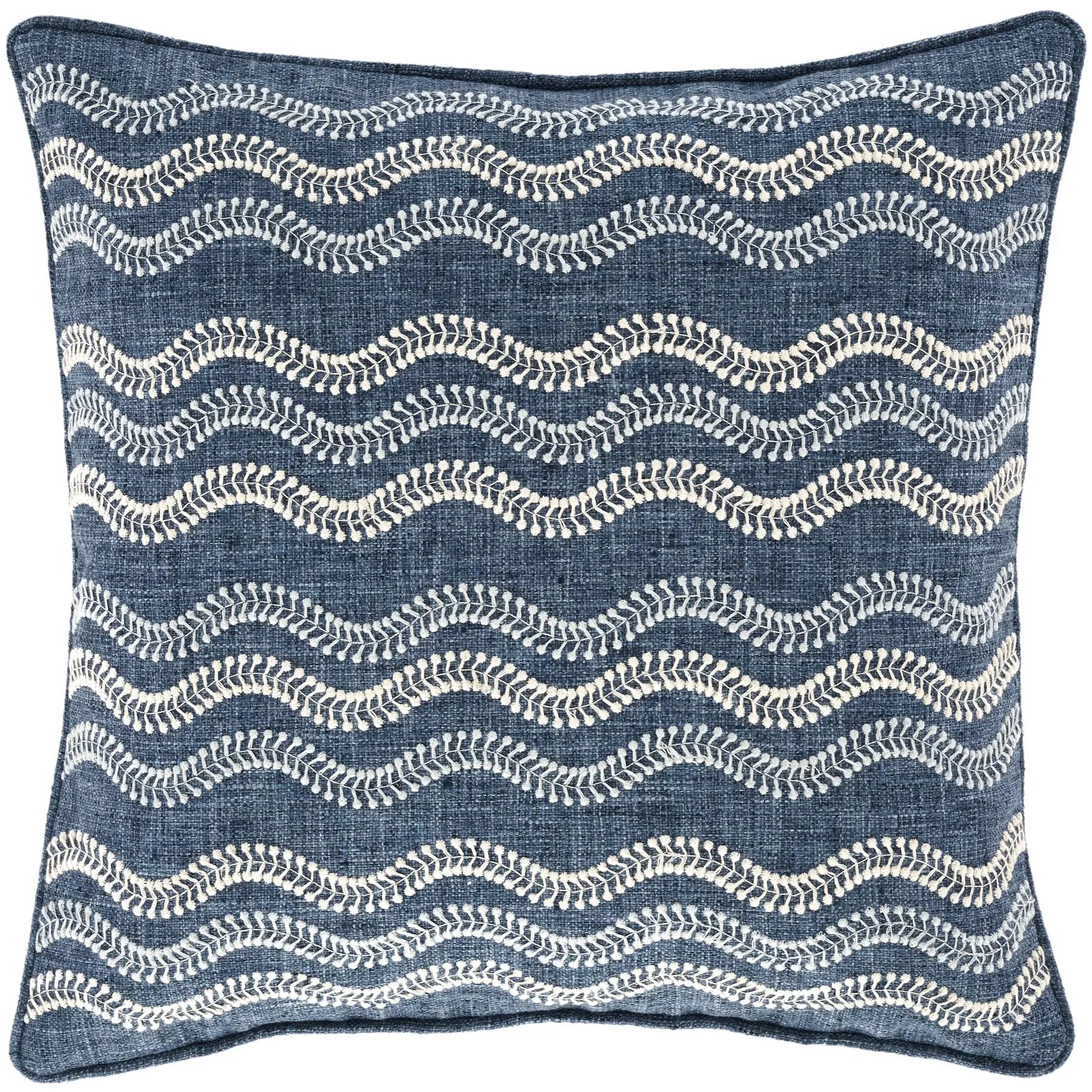 Annie Selke Scout Decorative Pillow - Indigo 20" x 20"