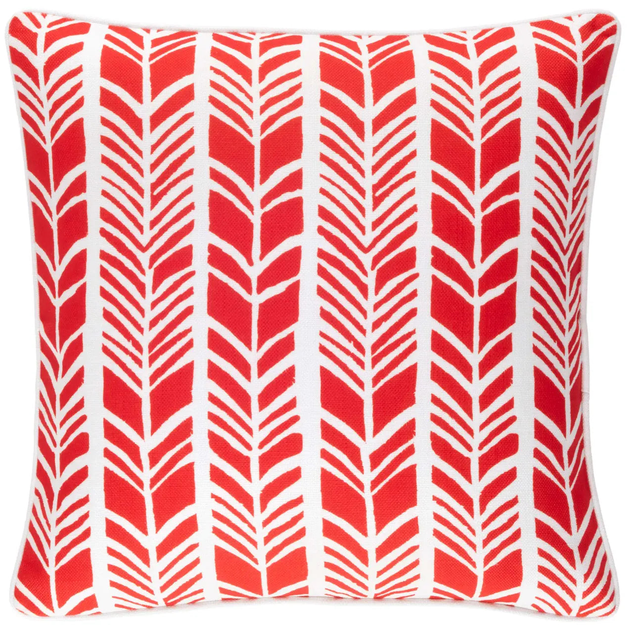 An image of Annie Selke Chevron Stripe Decorative Pillow