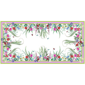 Caspari La Dolce Vita Sage & Lavender Tablecover