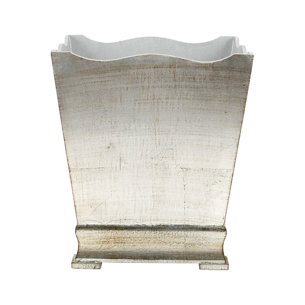 An image of Vietri Florentine Wooden Accessories WasteBasket