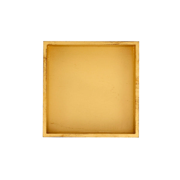 Vietri Florentine Wooden Accessories Gold Dinner Napkin Holder