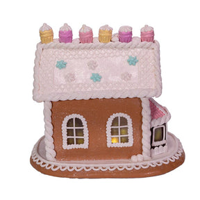 Kurt Adler LED Gingerbread Cake House