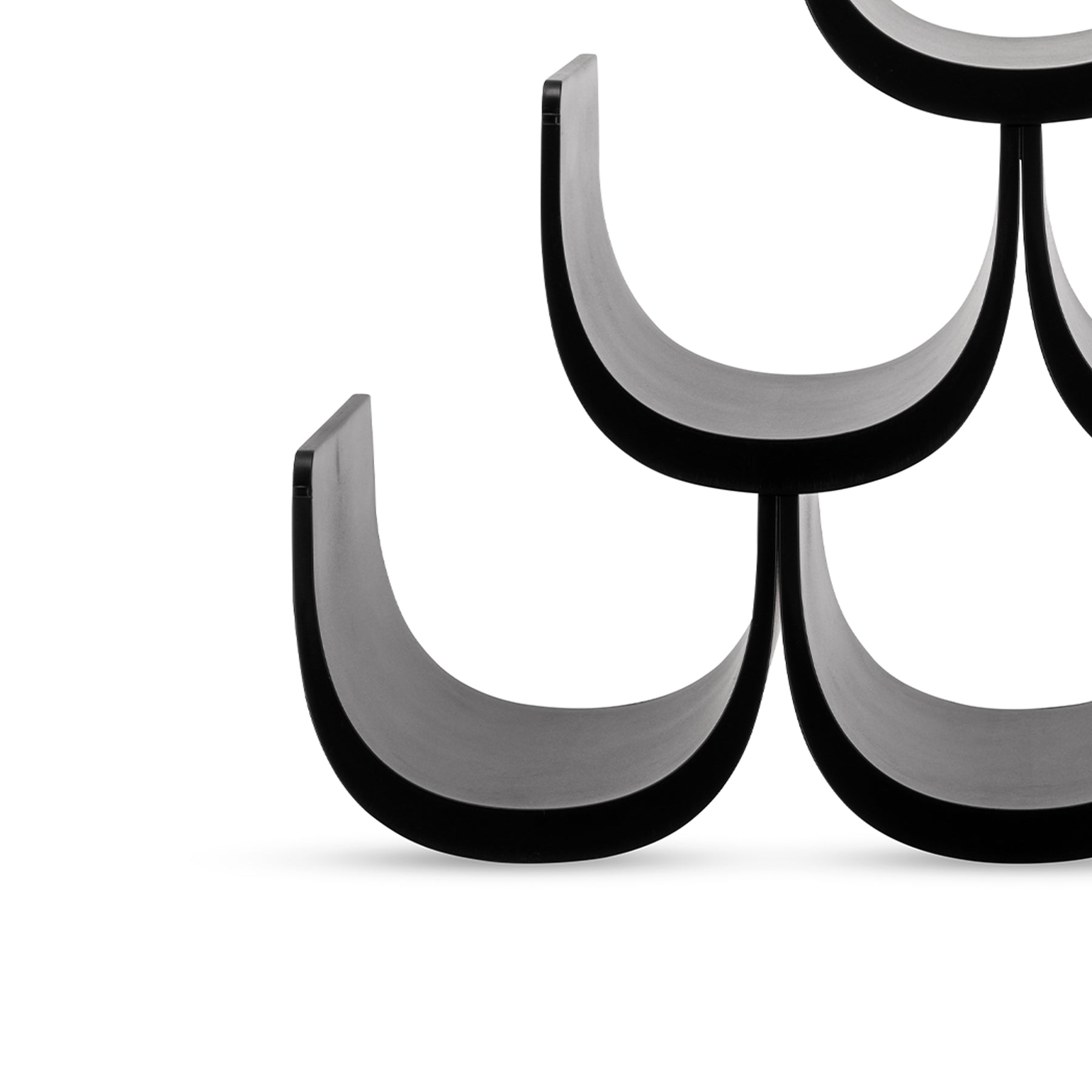 An image of Alessi Giulio Iachetti Modular 6 Bottle Holder