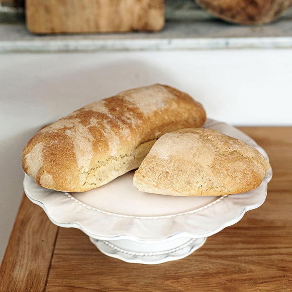 An image of Vietri Giorno Ash Cake Stand