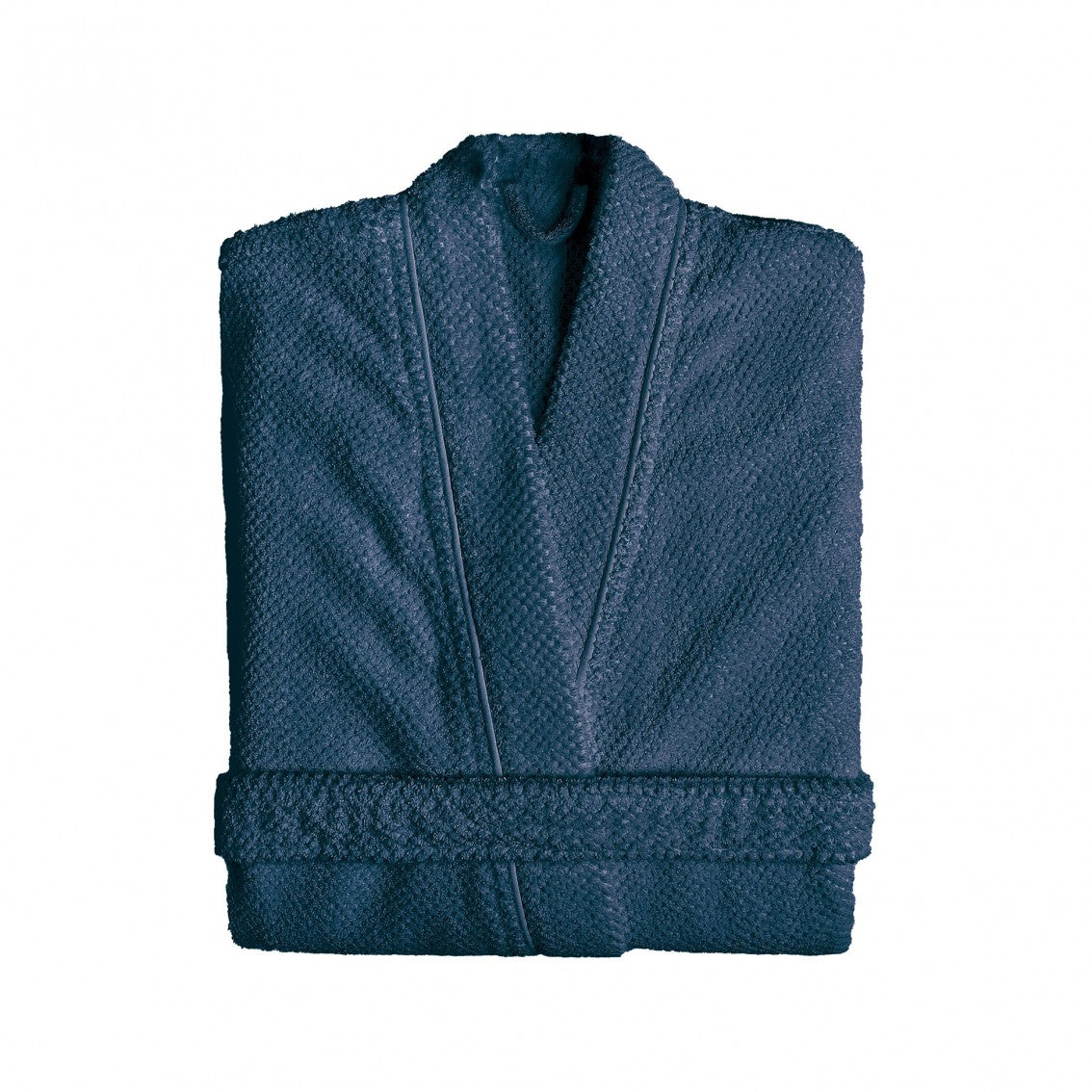 An image of Graccioza Bee Waffle Kimono Bathrobe