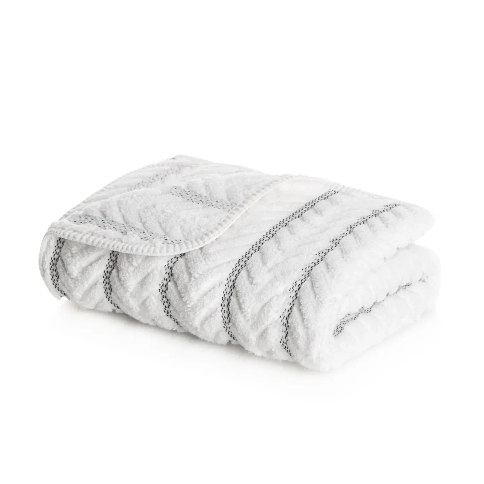 Graccioza Herron Bath Towel in White