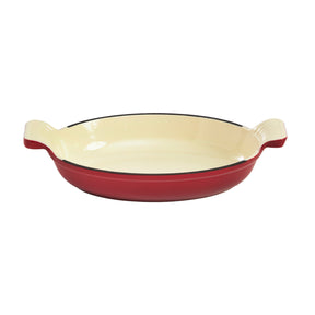 Enameled Cast Iron Oval Baking Dish