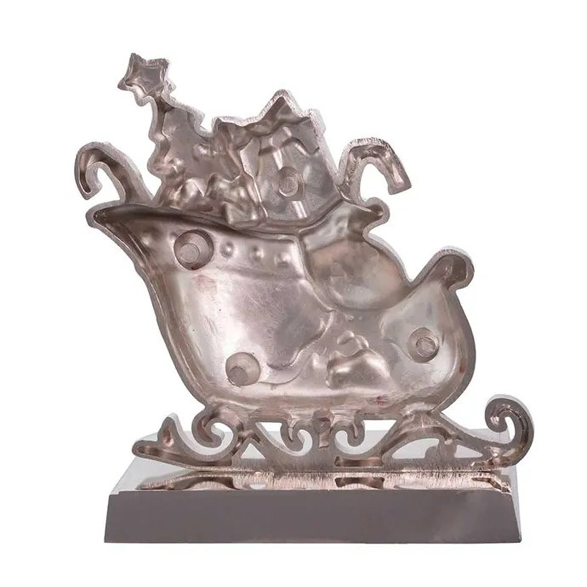 An image of Kurt Adler 7.3" Metal Sleigh Stocking Holder