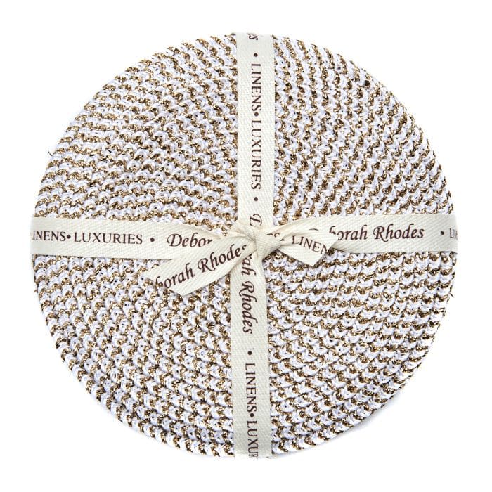 Deborah Rhodes Shimmer Coasters - Set of 4
