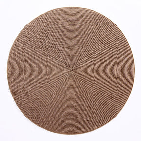 Deborah Rhodes Braided Round Placemats - Set of 4