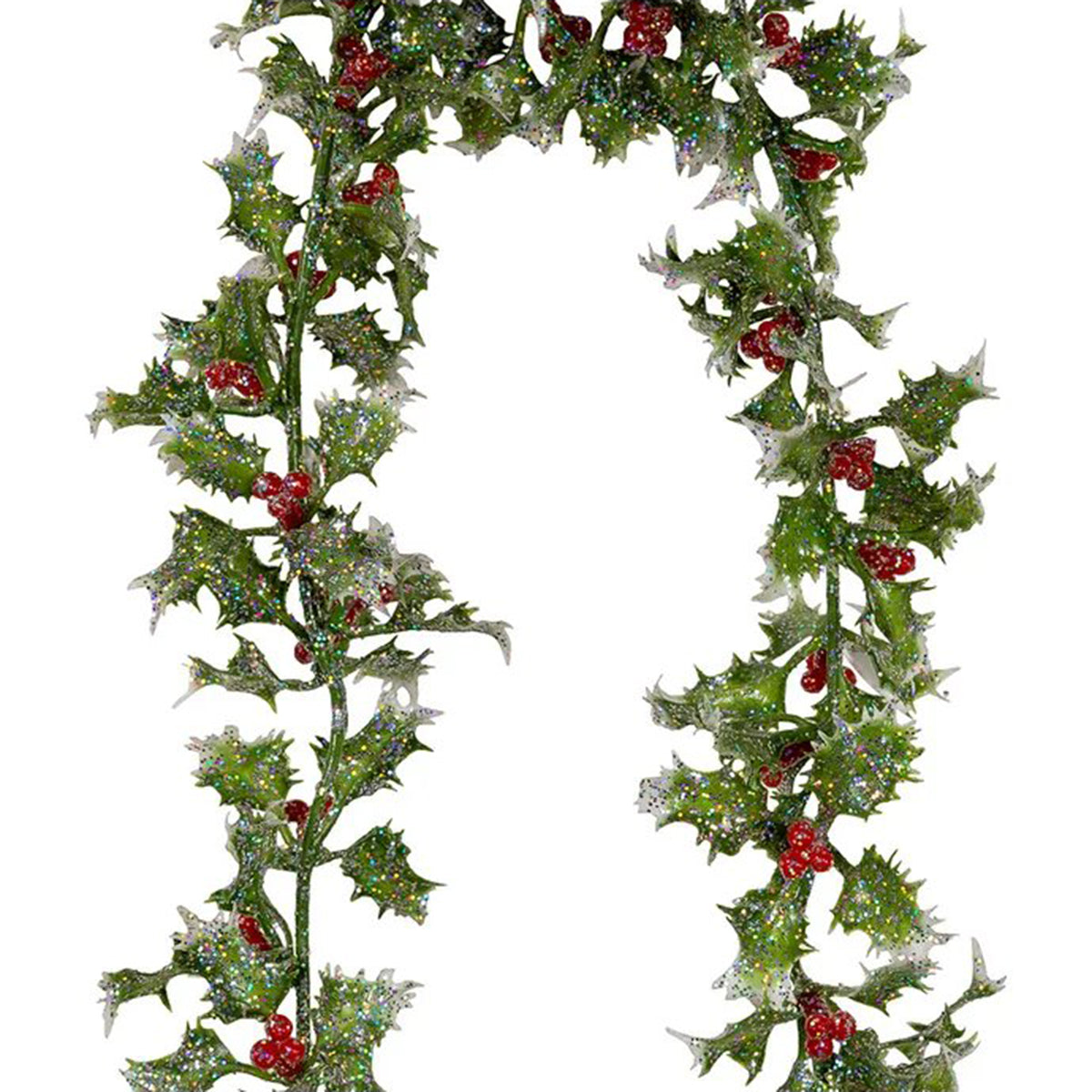 Kurt Adler Un-Lit Holly Garland