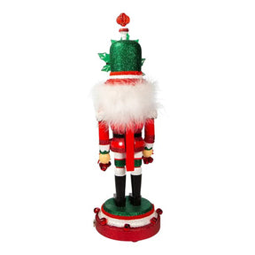 Kurt Adler 18" "Jingle Bells" Wind up Musical Nutcracker