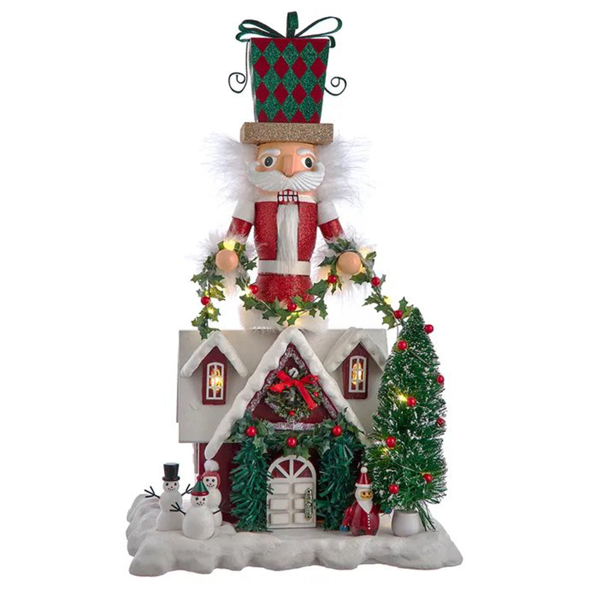 Kurt Adler 18" "Deck the Halls" Musical Nutcracker