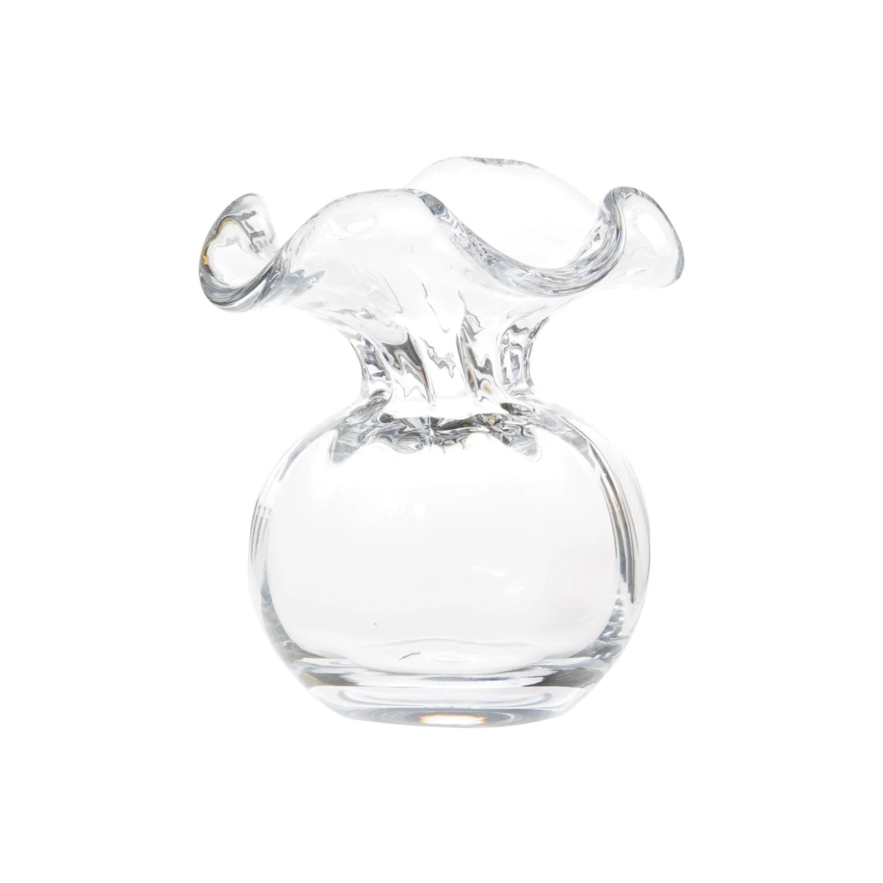 An image of Vietri Hibiscus Glass Bud Vase