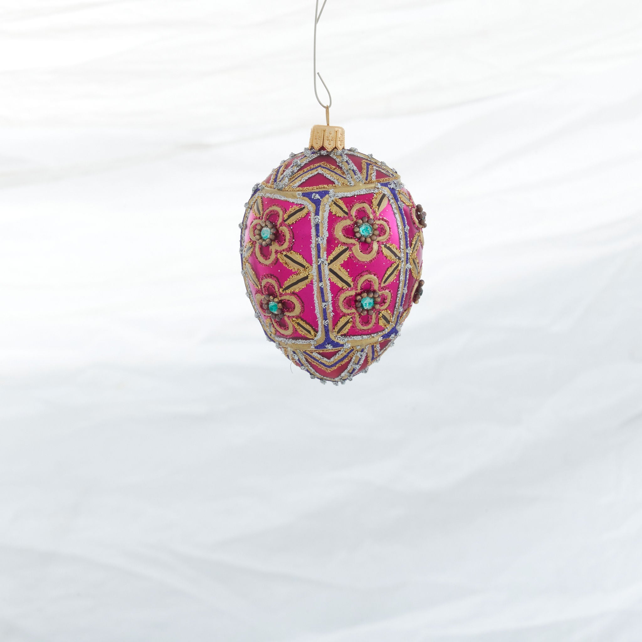 Winter Street Small Egg Ornament
