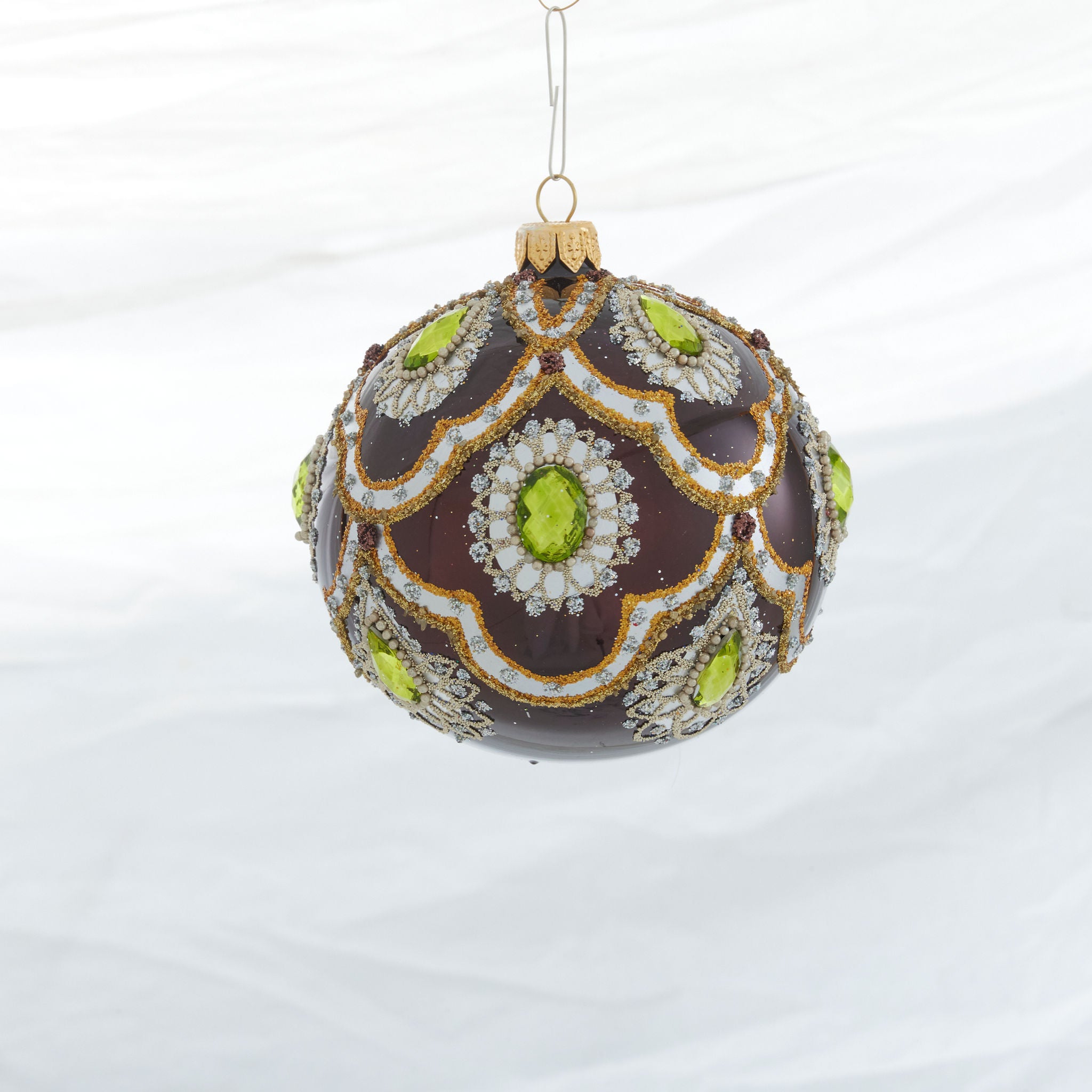Winter Street Large Ball Ornament