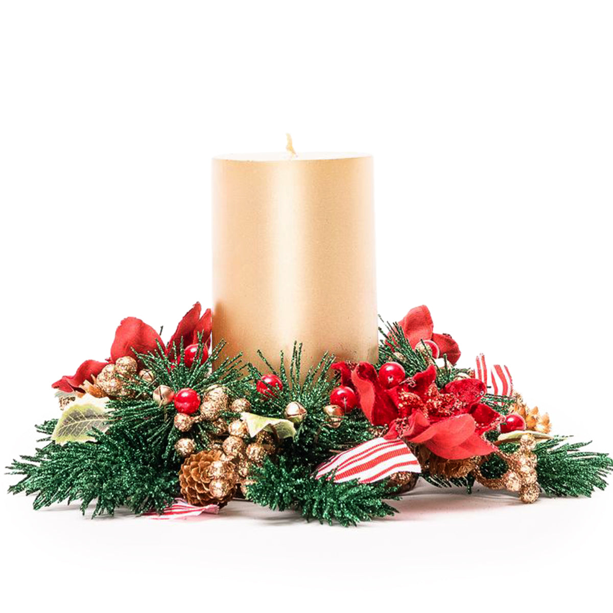 An image of Salzburg 4" Holiday Prestige Candle ring / Wreath