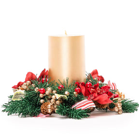 Salzburg 4" Holiday Prestige Candle ring / Wreath