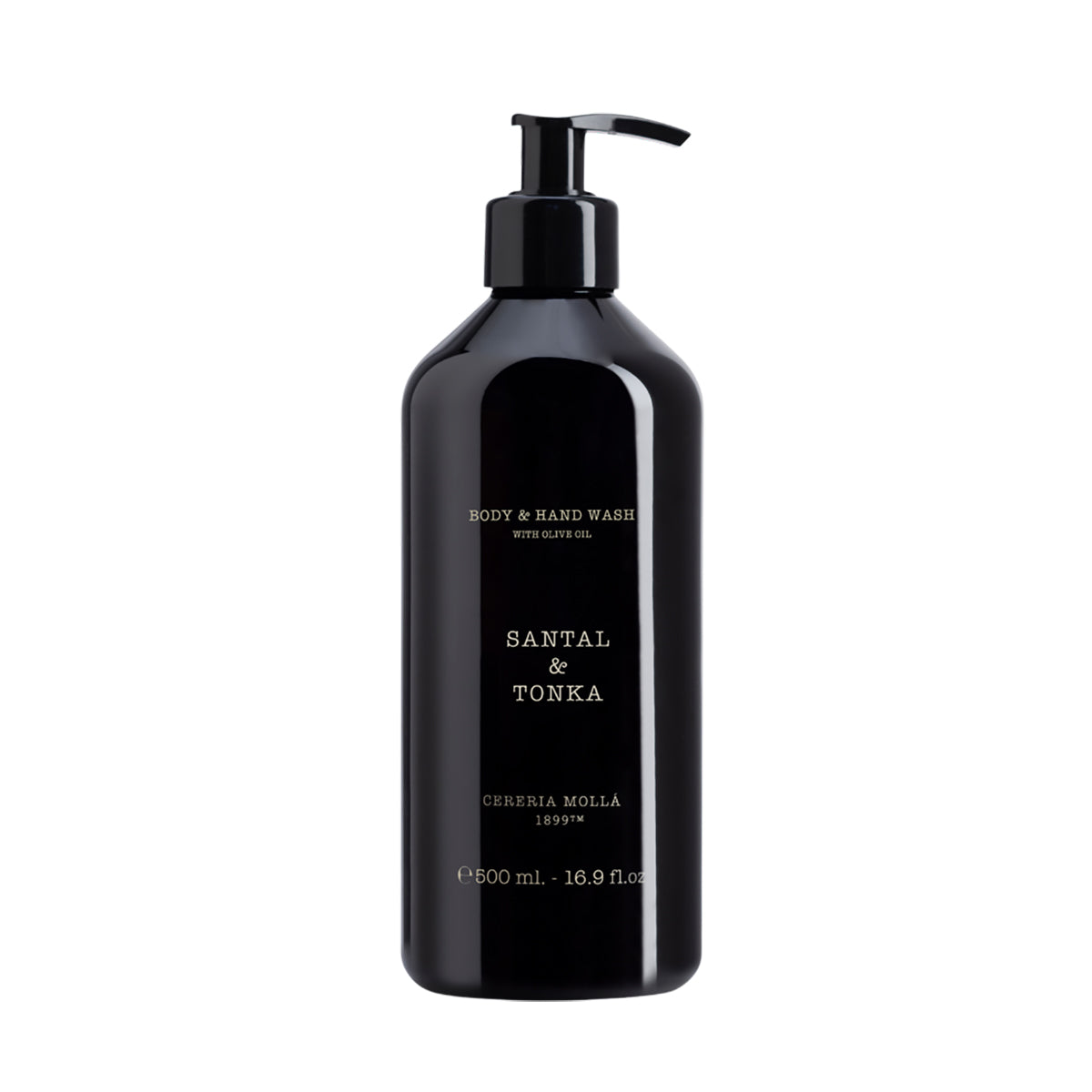 Cereria Molla Santal & Tonka Hand & Body Wash 16.9 fl oz / 500ml