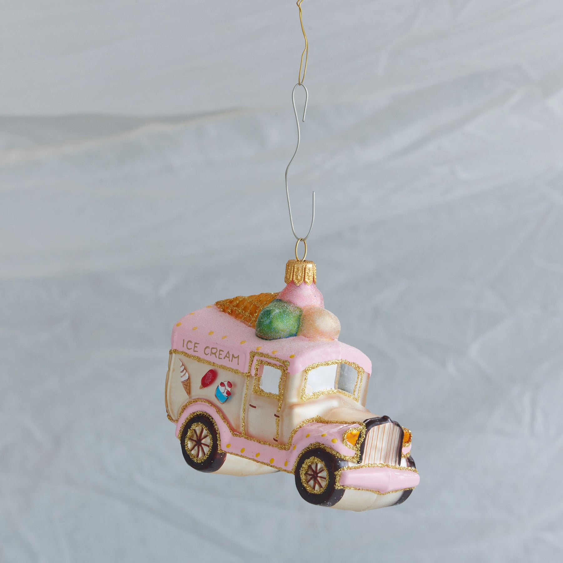 An image of Winter Street Ice Cream Ornament