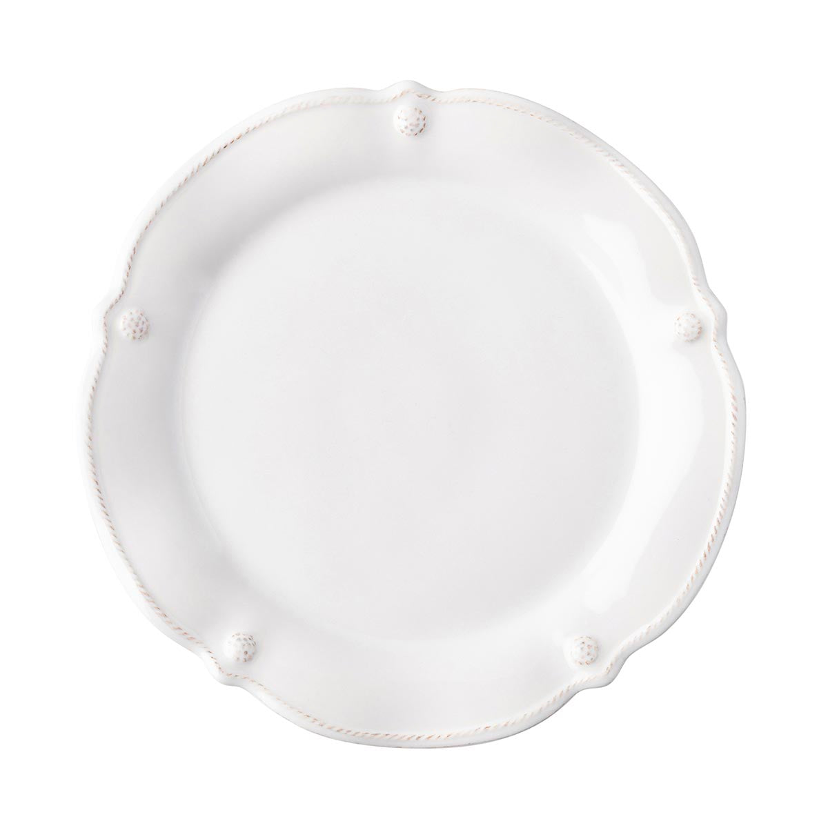 An image of Juliska Berry & Thread Flared Dessert / Salad Plate - Whitewash