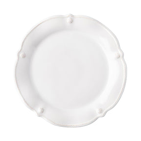 Juliska Berry & Thread Flared Dessert / Salad Plate - Whitewash