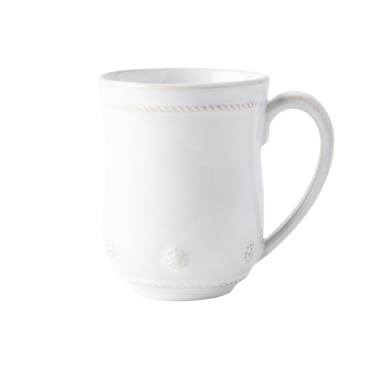 An image of Juliska Berry & Thread Flared Mug - Whitewash