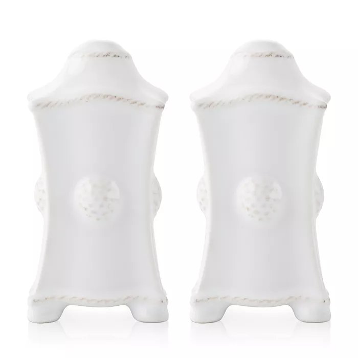 An image of Juliska Berry & Thread Whitewash Salt & Pepper Set