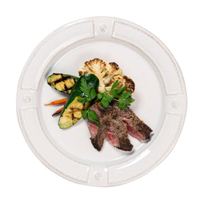 Juliska Berry & Thread French Panel Dinner Plate - Whitewash