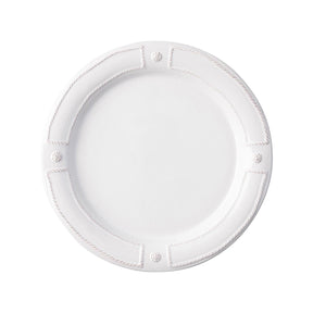 Juliska Berry & Thread French Panel Dessert / Salad Plate - White wash