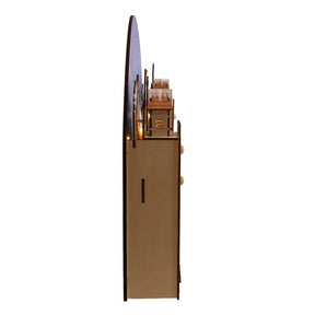 Kurt Alder Battery-Operated  Led Xmas Village with Advent Calendar
