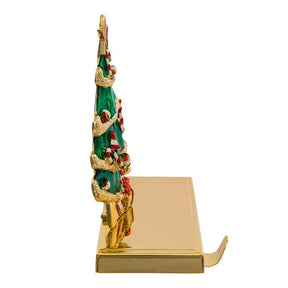 Kurt Adler Zinc Christmas Tree Stocking Holder
