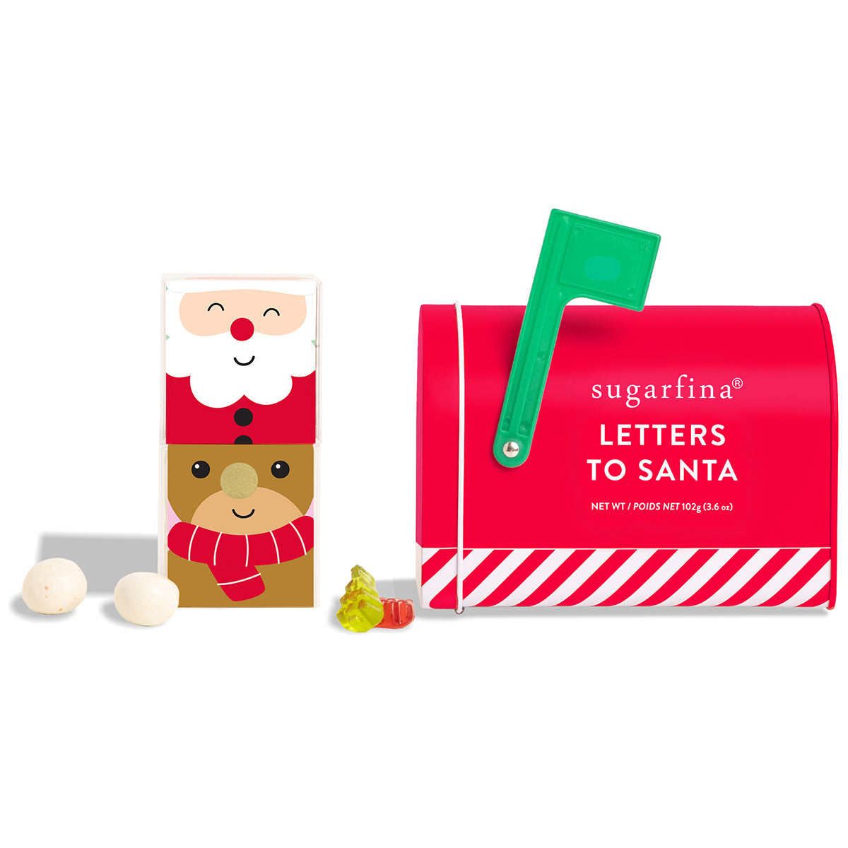 An image of Sugarfina Letters to Santa Mailbox 2-Piece