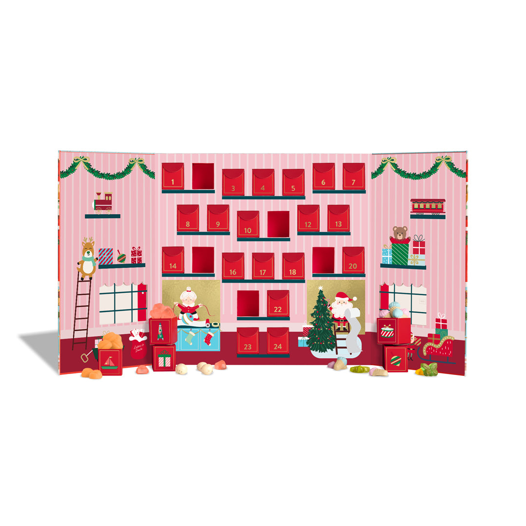 An image of Sugarfina North Pole Toy Shoppe Advent Calendar