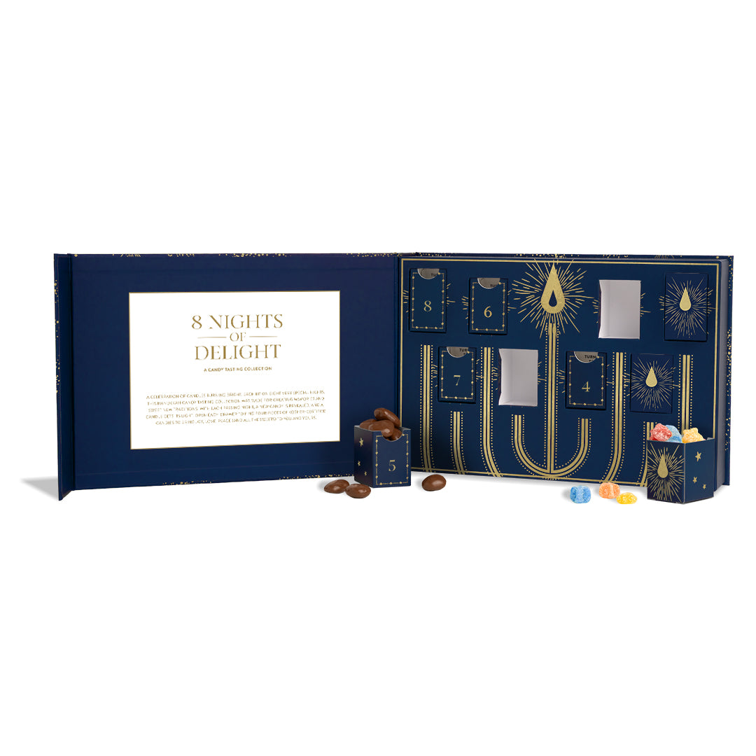 An image of Sugarfina 8 Night of Delight Candy Tasting Collection