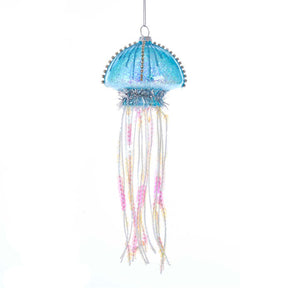 Kurt Adler Glass Jellyfish Ornament
